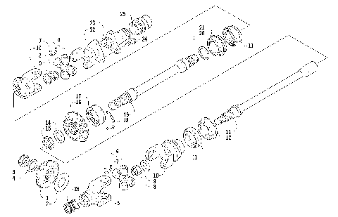 SECONDARY DRIVE ASSEMBLY [83815]