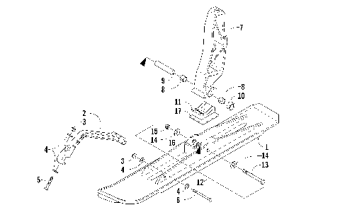 SKI AND SPINDLE ASSEMBLY [88768]