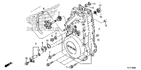 FRONT CRANKCASE COVER