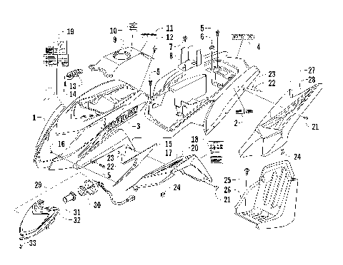 BODY PANEL AND HEADLIGHT ASSEMBLY [92547]