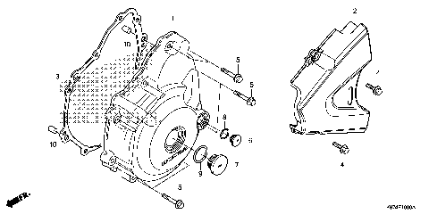 LEFT CRANKCASE COVER