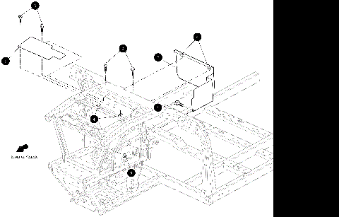 RADIATOR HEAT SHIELDS [302567]