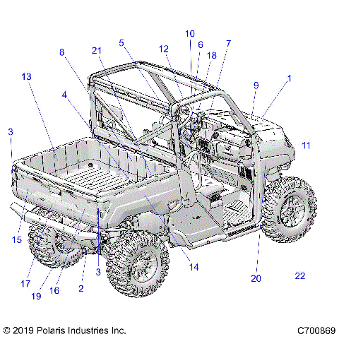 BODY, DECALS - R20RRE99F1/F9/FK/S99C1/C9/CK/S99F1/F9/FK/P99CF/FF (C700869)