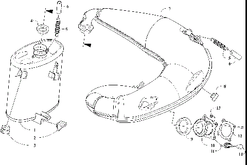 EXHAUST ASSEMBLY [108696]