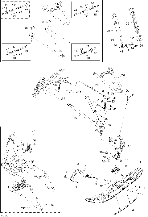07- Front Suspension And Ski