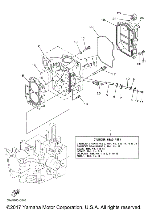 CYLINDER CRANKCASE 2