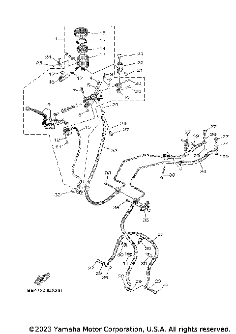 FRONT MASTER CYLINDER