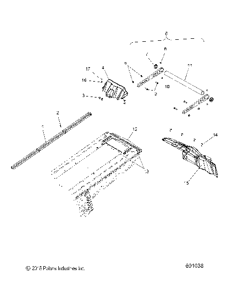 BODY, BUMPER, REAR, SNOWFLAP and TAILLIGHT COVER - S19EHM8PS ALL OPTIONS (601038)