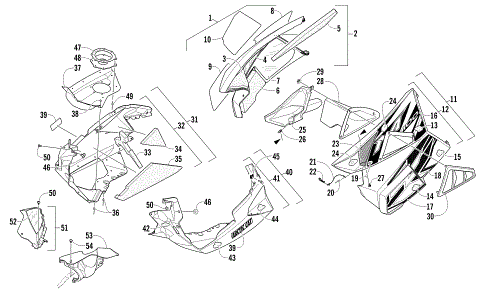 SKID PLATE AND SIDE PANEL ASSEMBLY