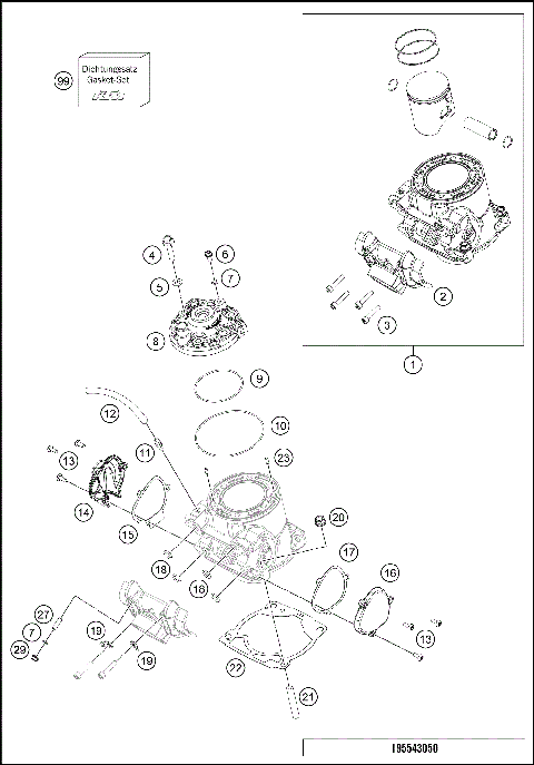 CYLINDER, CYLINDER HEAD