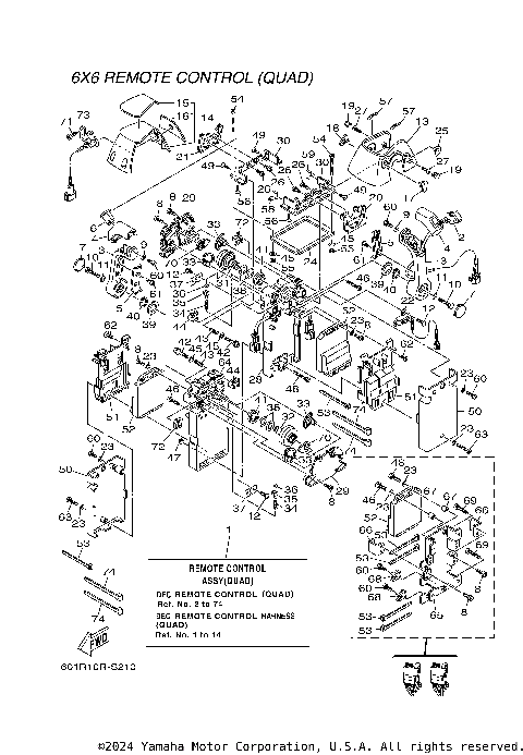 DEC REMOTE CONTROL (QUAD)