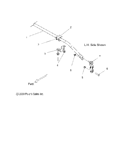 SUSPENSION, SWAY BAR - S21EEC8RS ALL OPTIONS (49SNOWSWAYBAR10PR)