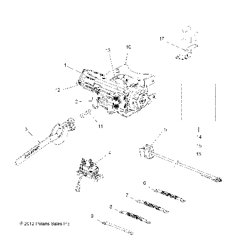 OPTIONS, WINCH - A13MH76FF (49ATVWINCH13SP500TR)