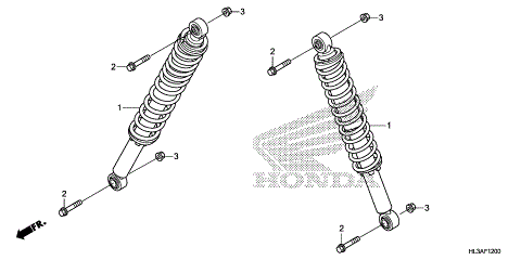 FRONT SHOCK ABSORBER