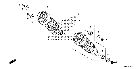 REAR SHOCK ABSORBER