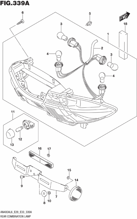 REAR COMBINATION LAMP