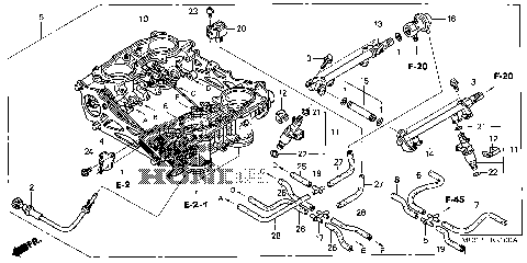 THROTTLE BODY (ASSY.)