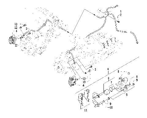 HYDRAULIC BRAKE ASSEMBLY [84500]