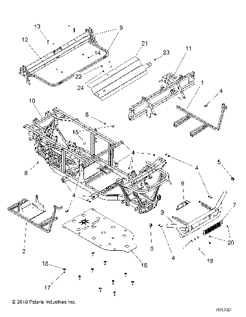 CHASSIS, FRAME and FRONT BUMPER - R16RMA32A1/A2 (701232)