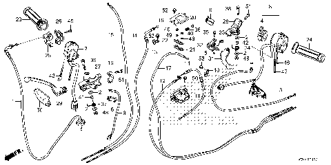 HANDLE LEVER@SWITCH@CABLE