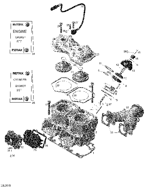 01- Cylinder And Reed Valve
