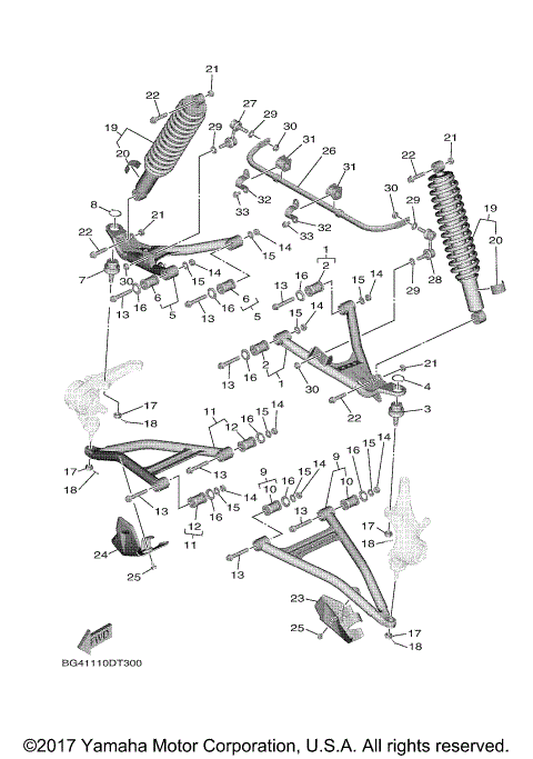 FRONT SUSPENSION WHEEL