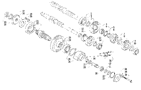 SECONDARY TRANSMISSION ASSEMBLY [85682]