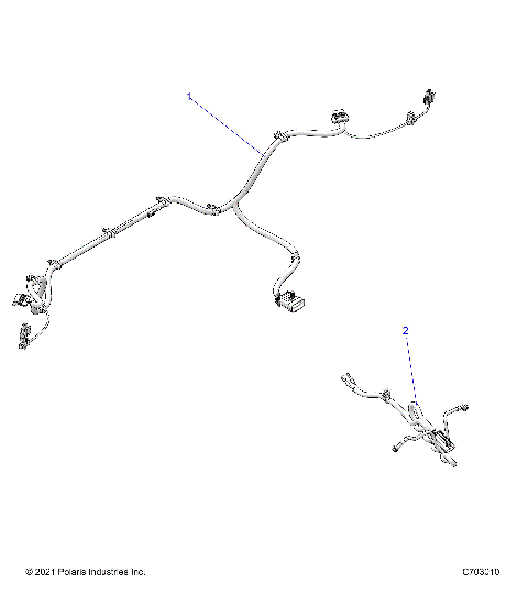 ELECTRICAL, WIRE HARNESS, PERIPHERAL - Z23GAD92PE (C703010)
