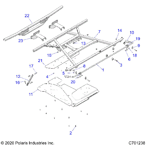 BODY, BOX, MOUNTING - R21RSB99AZ/BZ (C701238)