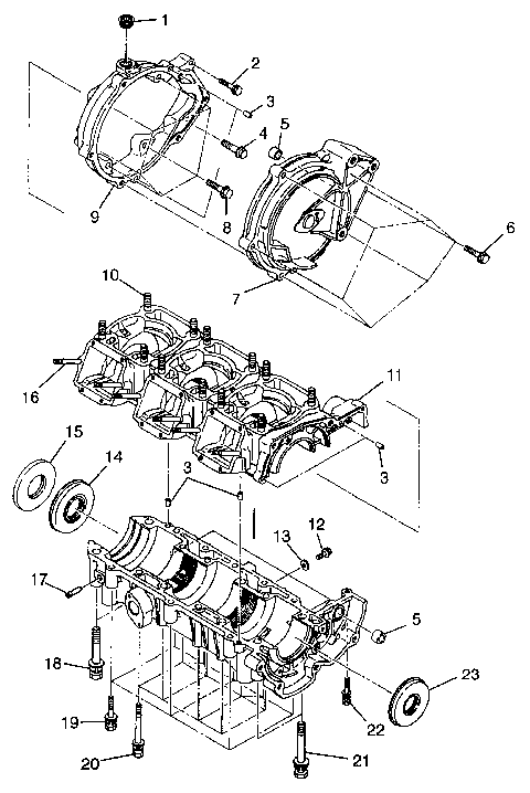 CRANKCASE - I984978 (4945834583c002)
