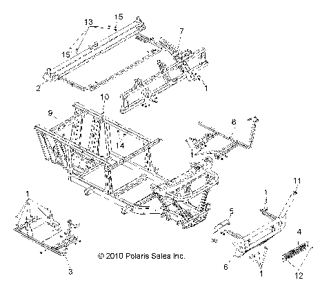 CHASSIS, FRAME and FRONT BUMPER - R10RH45AG/AH/AR (49RGRCHASSIS10)