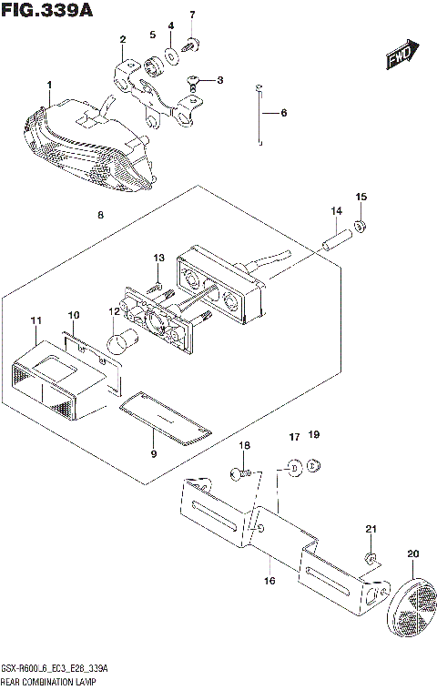 REAR COMBINATION LAMP