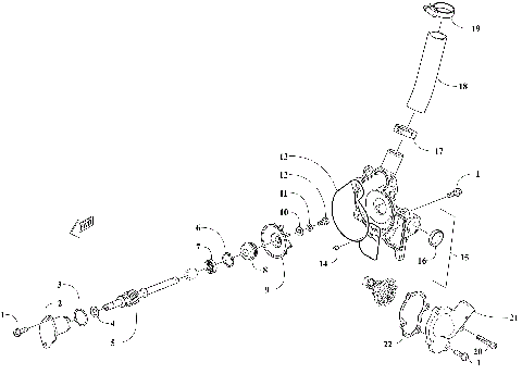 WATER PUMP ASSEMBLY [110514]