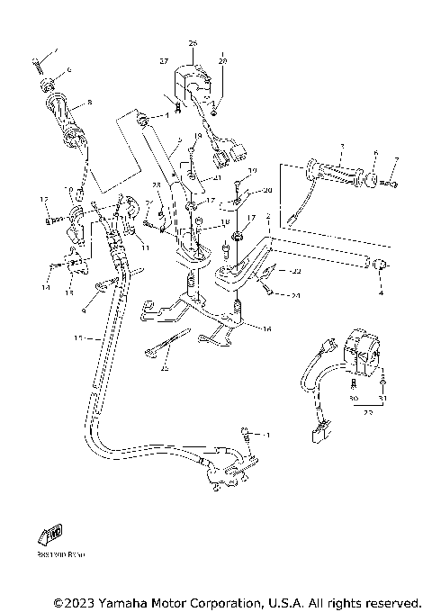 STEERING HANDLE & CABLE