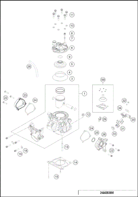 CYLINDER, CYLINDER HEAD