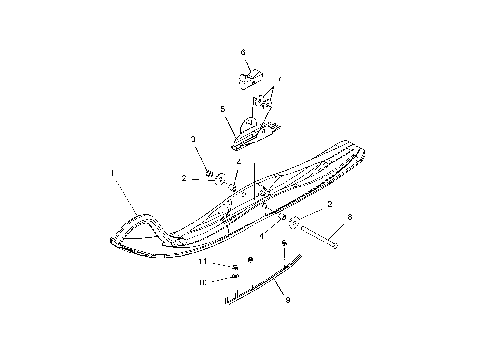 SKI ASSEMBLY - S07NT5BS/BSA/BE/BEA (49SNOWSKIASMSUPER)