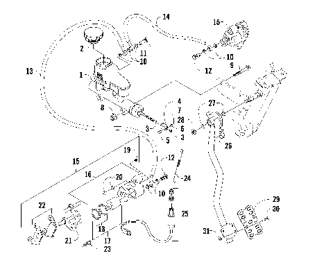HYDRAULIC BRAKE ASSEMBLY [88910]