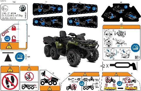 07- Body - Warning Decals Rear Section