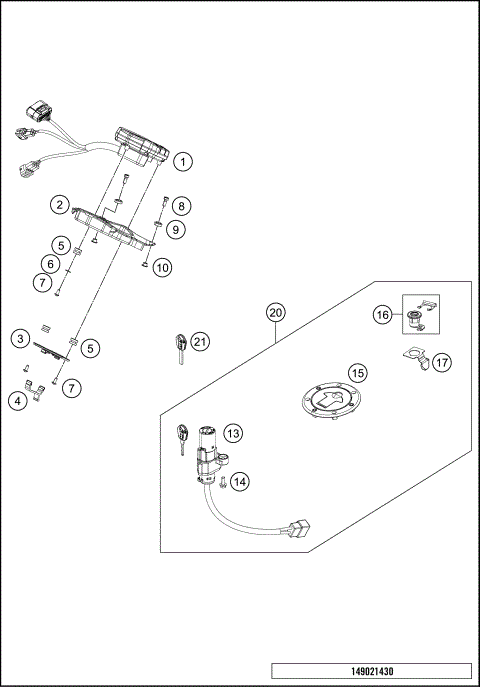 INSTRUMENTS / LOCK SYSTEM