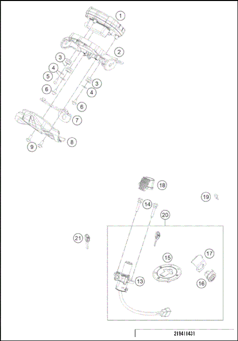 INSTRUMENTS / LOCK SYSTEM