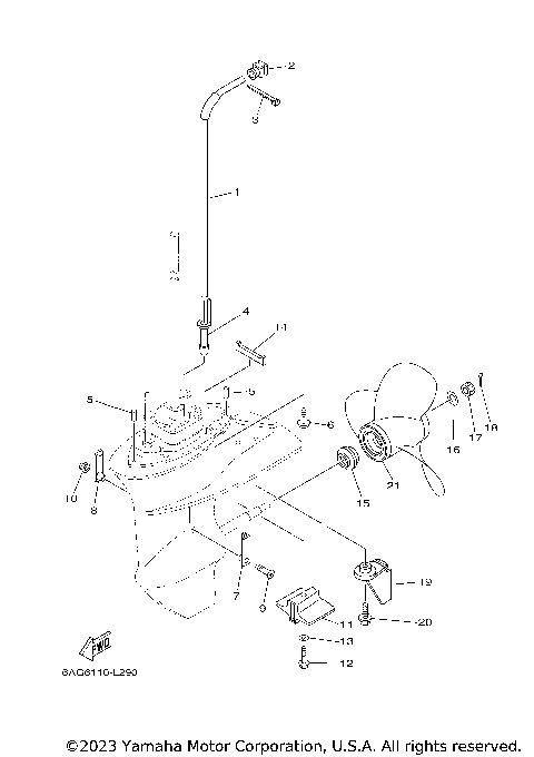 LOWER CASING DRIVE 2