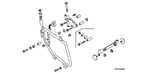 SADDLEBAG MOUNTING(2)