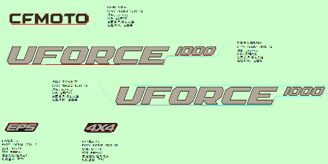 DECAL KITS (TRUE TIMBER CAMO)