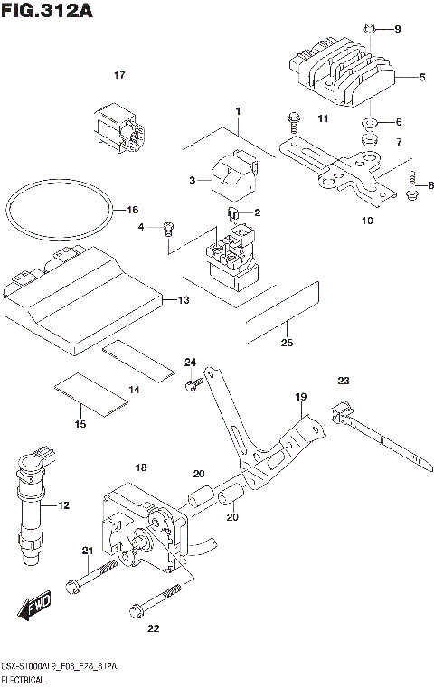 ELECTRICAL (GSX-S1000AL9 E03)
