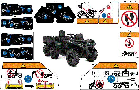 07- Body - Warning Decals Rear Section