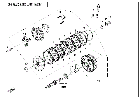 CLUTCH (SLIPPING CLUTCH)