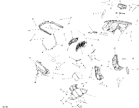 09- Bottom Pan Commander - 800R E-TEC