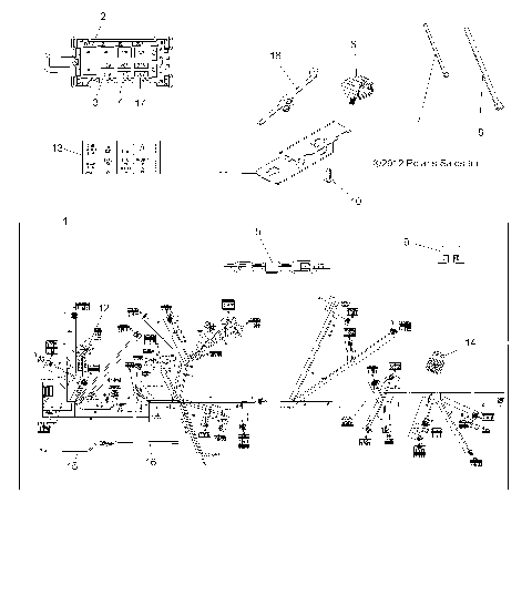 ELECTRICAL, HARNESS, EPS - A13GH8EAK (49ATVHARNESS13SCRAM850)
