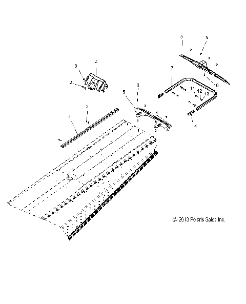 BODY, BUMPER, REAR, SNOWFLAP and TAILLIGHT COVER - S14CB5BSA/BSL/BEL (49SNOWBUMPERRR14550IND)
