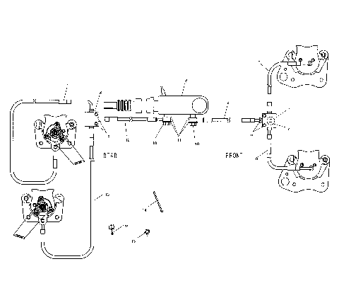 BRAKE LINES/MASTER CYLINDER - A11RB42AA/A11RD50AA/AB/A11RF50AA (4981798179C02)